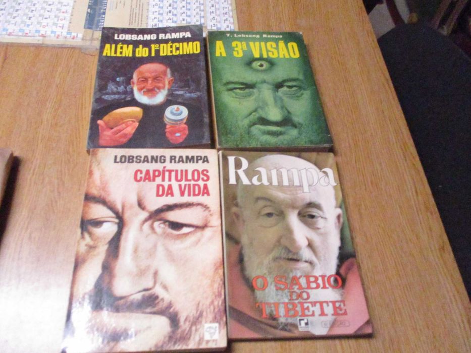 Livros de Espiritismo Auto Ajuda Lobsang Rampa