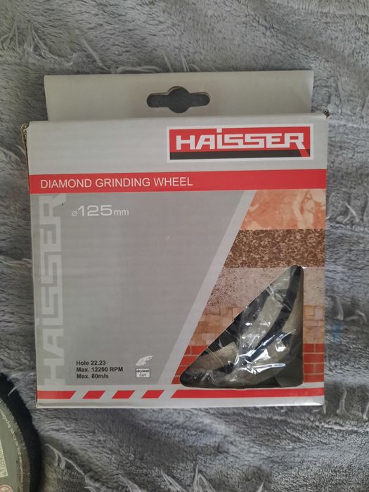Чашка/фреза алмазна Haisser 125 x 22.23  мм