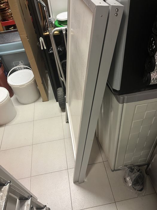 Cavalete em Aluminio para ementa