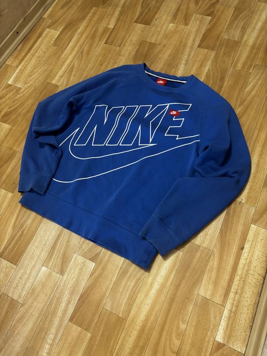 кофта свитшот Nike big logo big swoosh drill