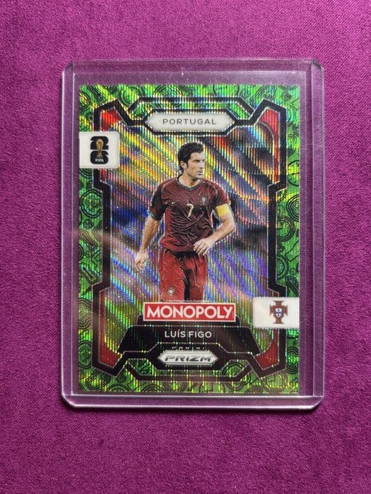 Luis Figo prizm 2026 paralela verde