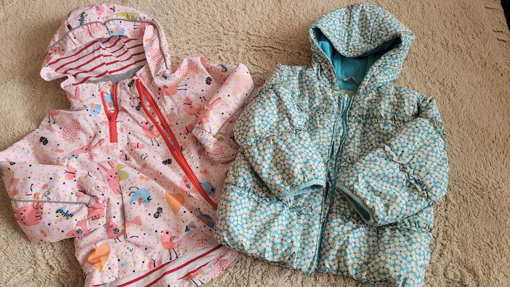 Весенняя ветровка и куртка  для девочки