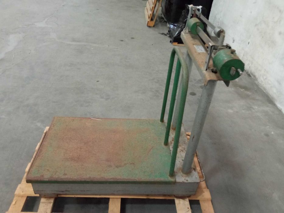 Balança decimal LAGE-Braga R4 500kg 1985