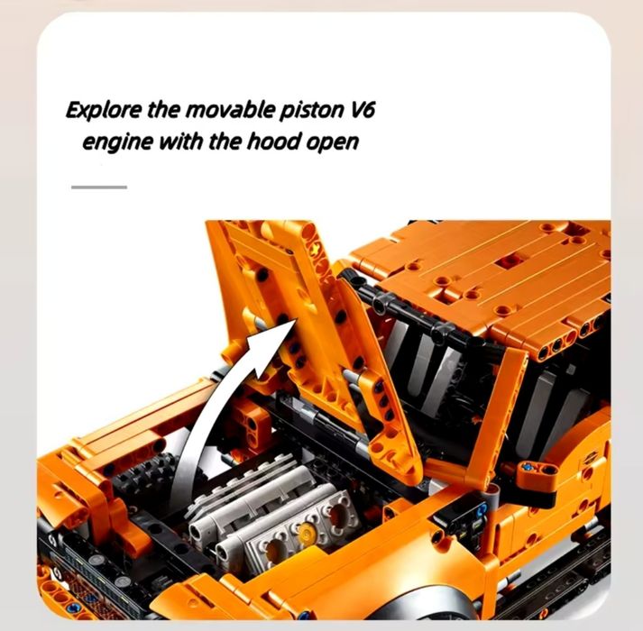 Lego 1в1 Technic Ford F-150 Raptor 1379 деталей конструктор пикап