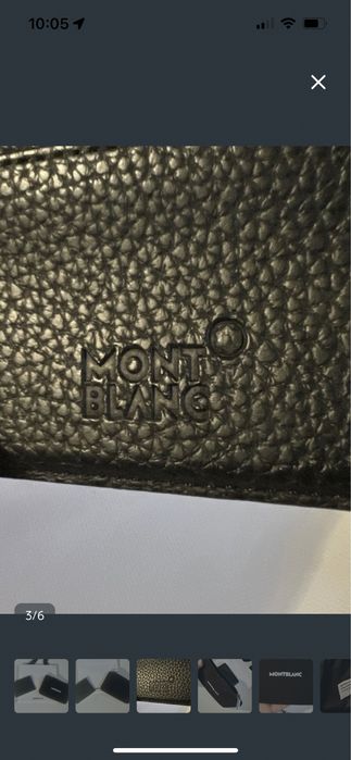 Conjunto de 2 carteiras Montblanc