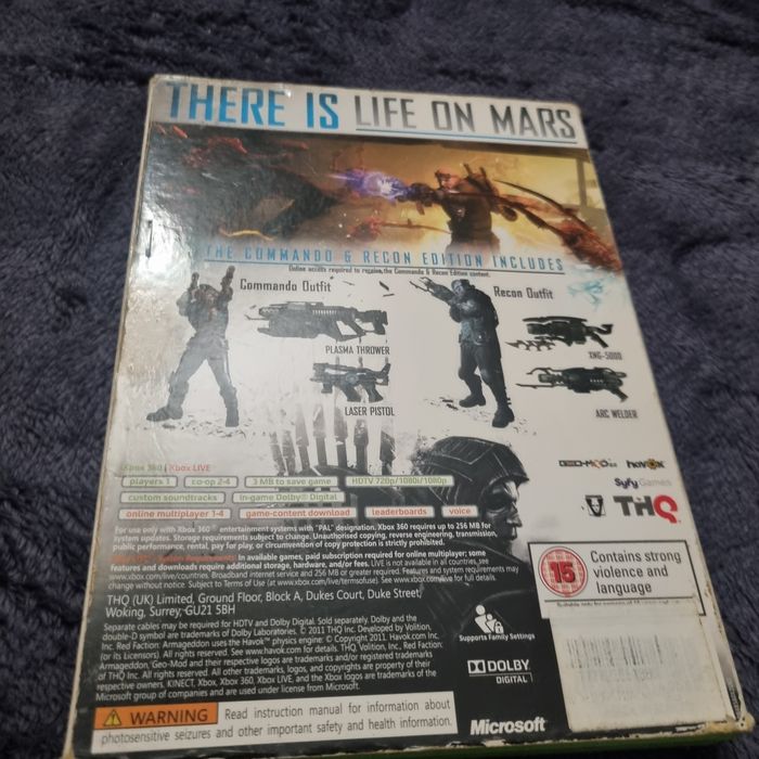 Red Faction Armagedon Xbox 360