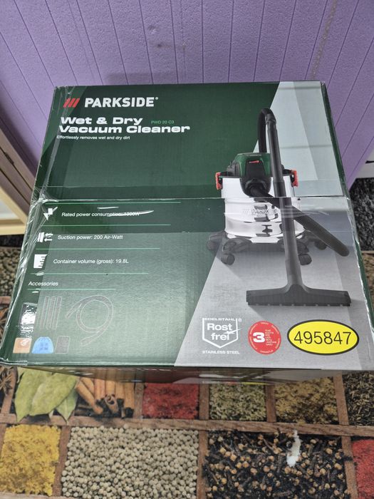 Odkurzacz przemysłowy parkside PWD C3, nowy gwarancja