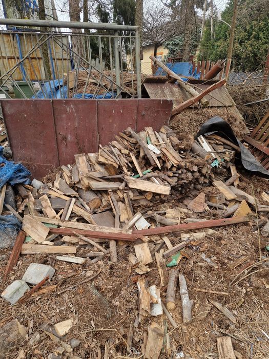 Za darmo drewno suche i świeże