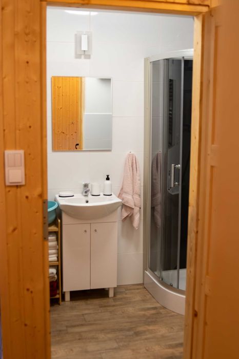 Sauna, balia, Domek całoroczny Rokitki - "Ania"  6 osobowy
