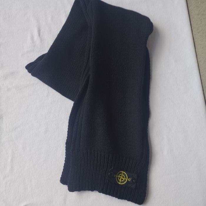 Плетений  шарф Stone island