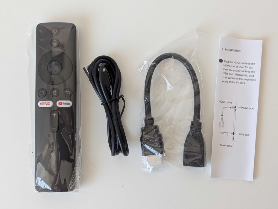 TV Stick Android 10 ATV | 4K | USB | WiFi 5 | 2+16G | BT | U8