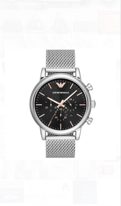 EMPORIO ARMANI Чоловічий брендовий годинник мужские часы оригинал AX