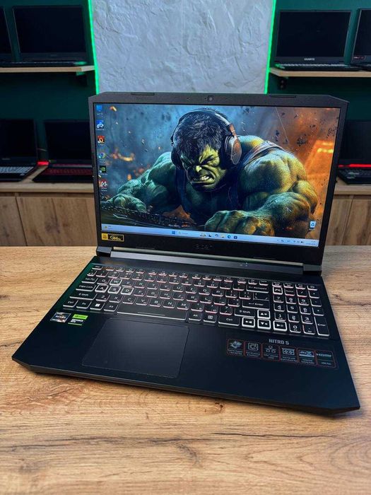 Acer Nitro AN515-45 Ryzen 5 5600H/16Gb RAM/512 SSD/RTX 3070 8Gb/144Hz