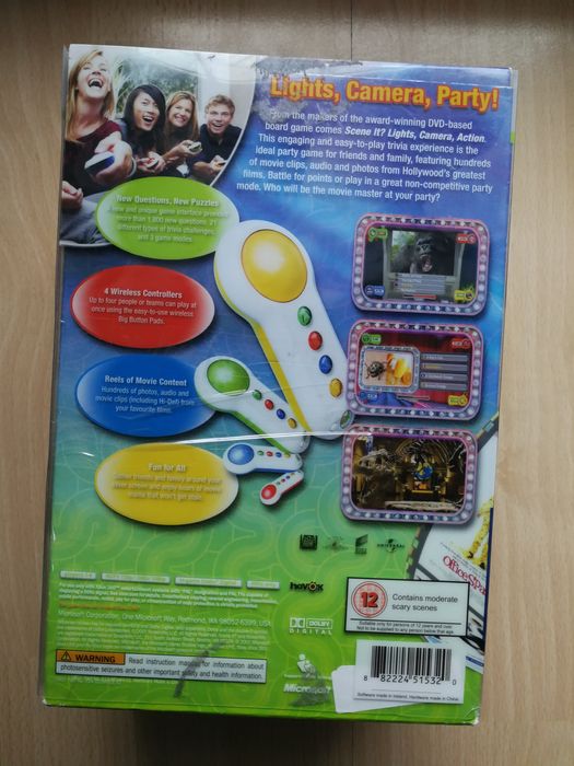 Gry Xbox 360 Quiz / zestaw z buzzerami bezprzewodowymi