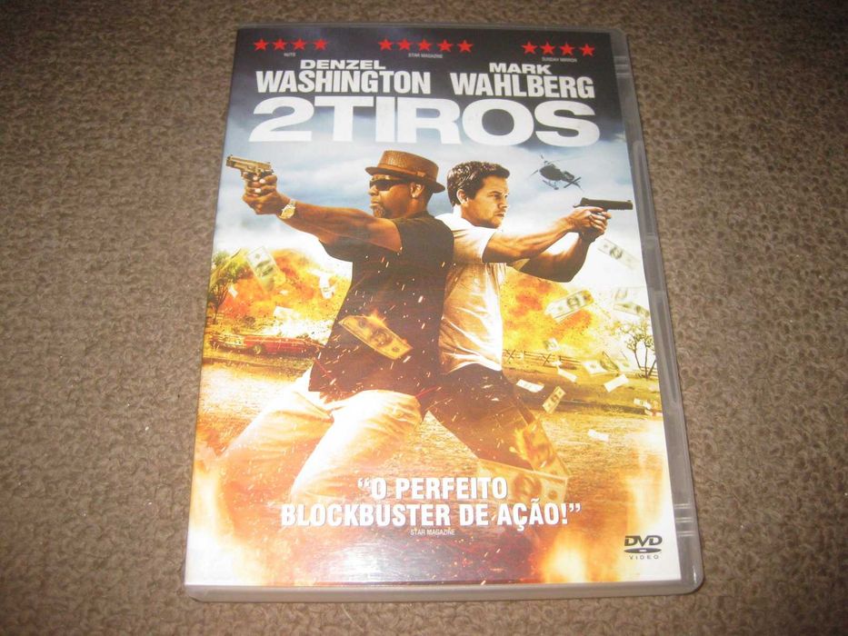 DVD "2 Tiros" com Denzel Washington