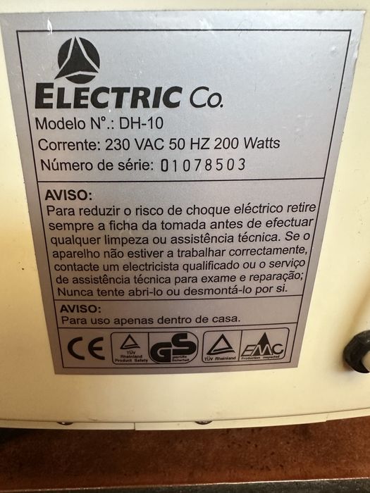 Desumidificador Elecrit Co