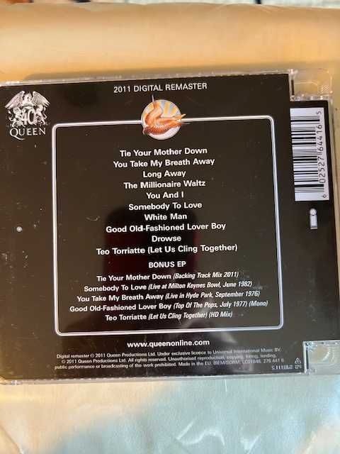 Queen: A Day At The Races CD Remasterizado