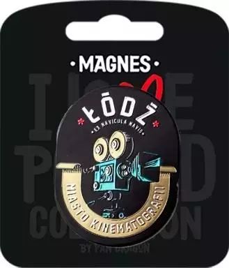 Magnes I Love Poland Łódź Ilp-Mag-A-Lod-02. Nowy Produkt