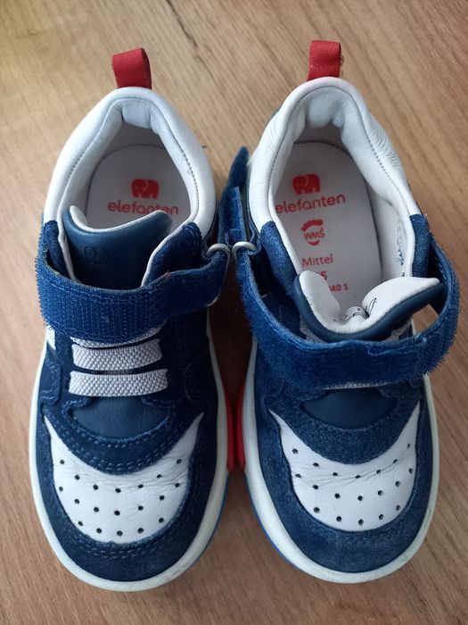 Skórzane sneakersy Elefanten r. 25