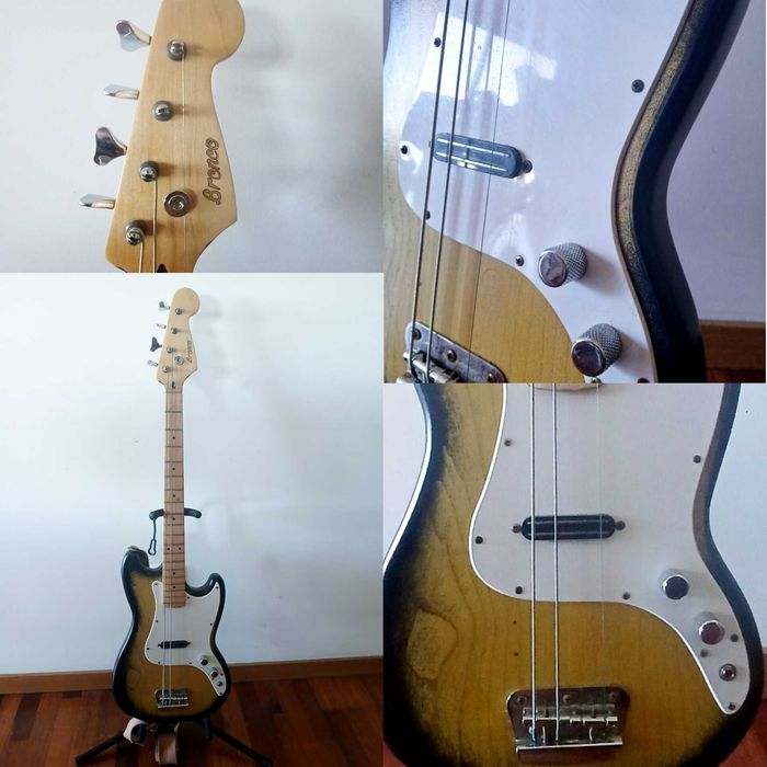 Squier Bronco modificado