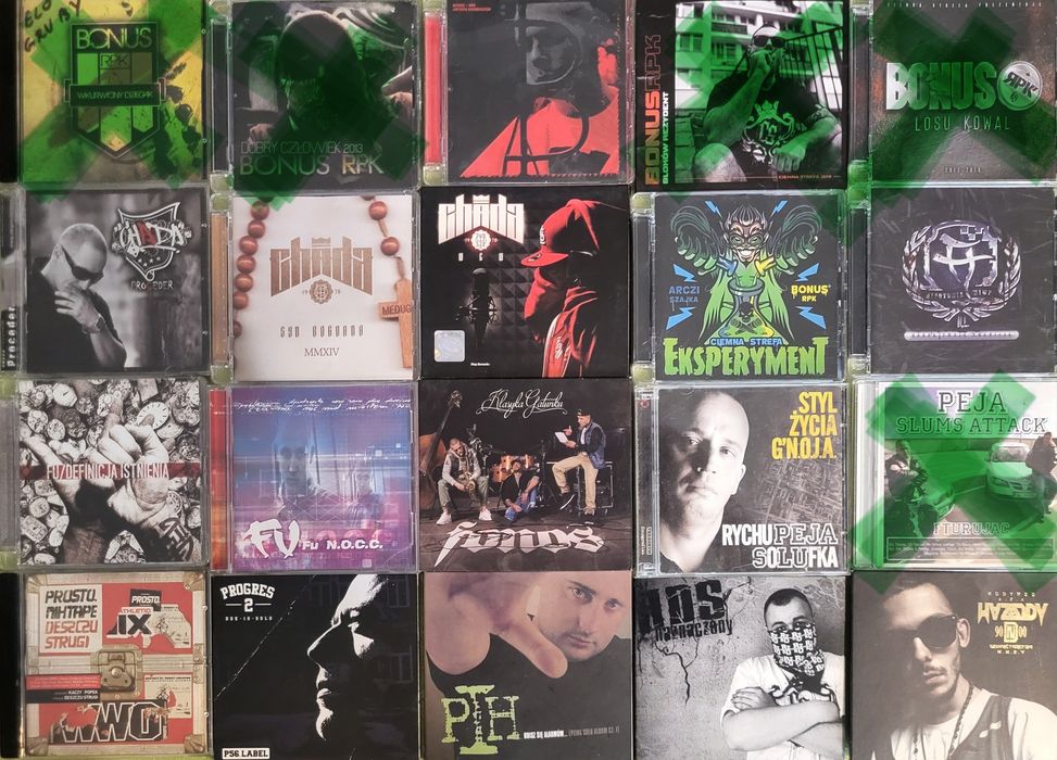 Płyty CD HipHop Prywatna Kolekcja Orońsko • OLX.pl