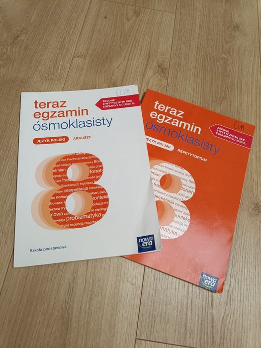 Repetytorium i arkusze język polski egzamin ósmoklasisty