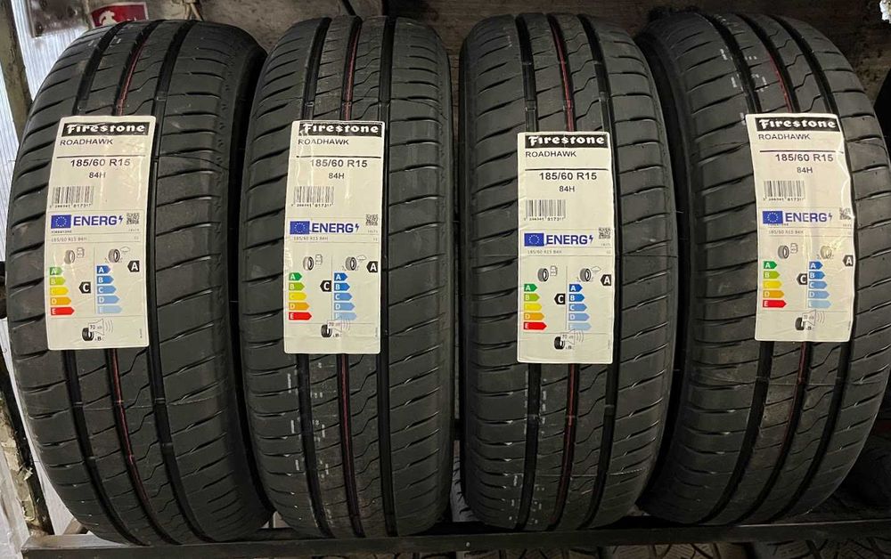 185/60R15 Firestone Roadhawk cztery nowe opony letnie 2025r