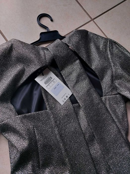 Zara Uterque elegancka sukienka wieczorowa nowa z metkami