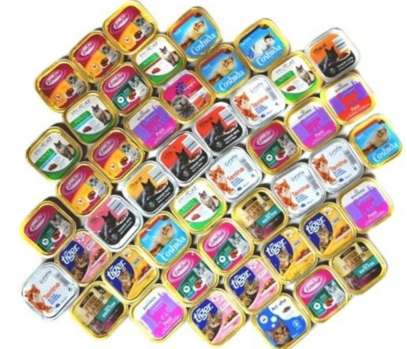 Zestaw dla kota 34szt karma