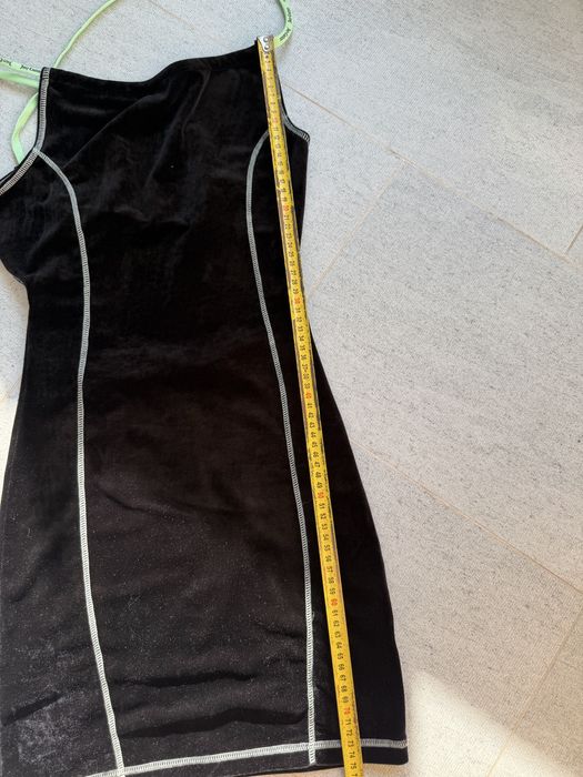 Велюрова міні сукня Juicy Couture оригінал чорна трендова