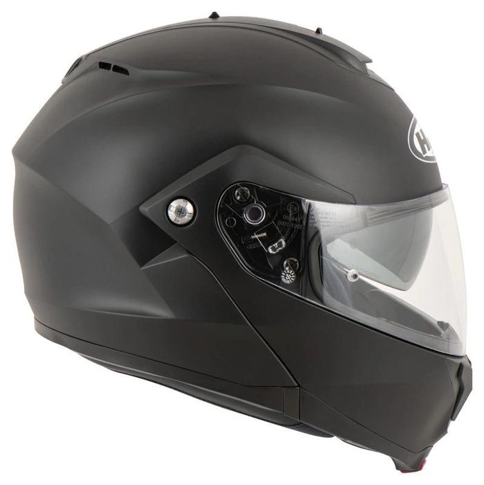 Kask motocyklowy szczekowy HJC C91N rozmiar XS Czarny Matt, Blenda!