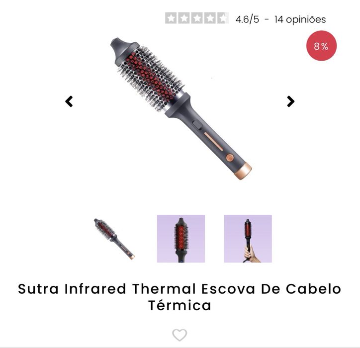 Escova termica Sutra Beauty