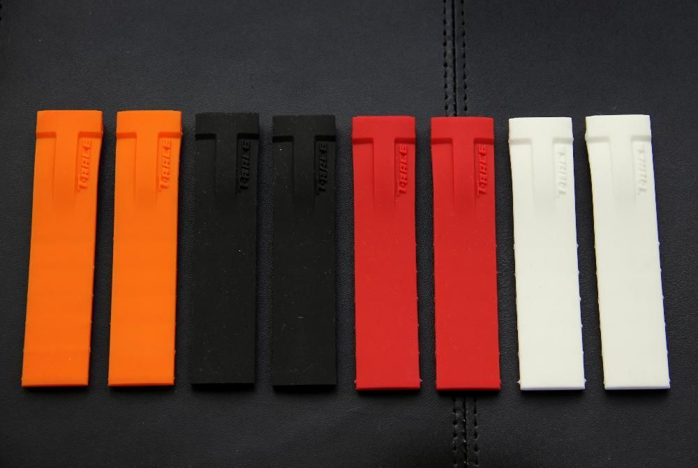 T-RACE TISSOT каучуковый ремешок для часов браслет 21-17мм T048.417A
