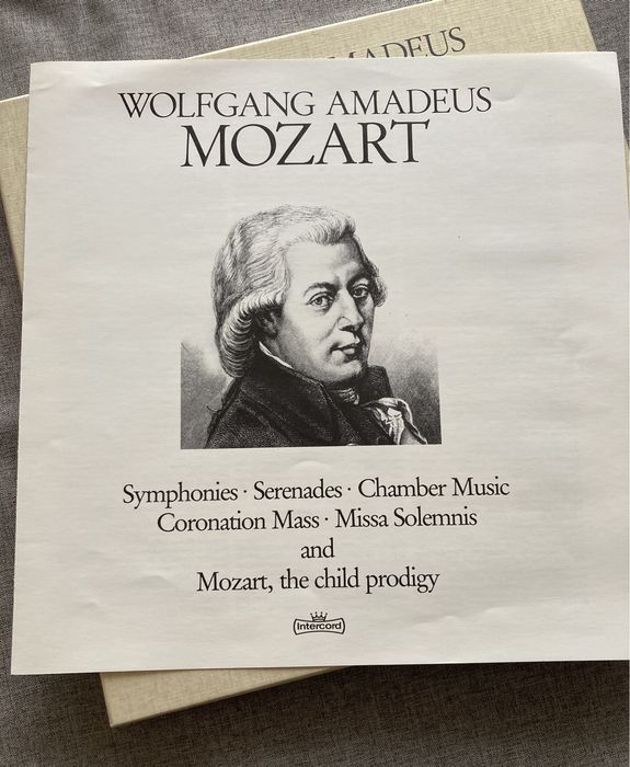 Wolfgang Amadeus Mozart Intercord 185.804 5LP
