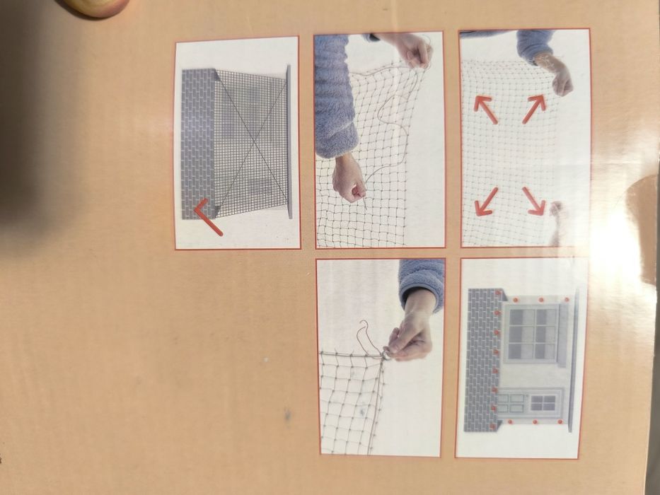 Siatka ochronna dla kotów