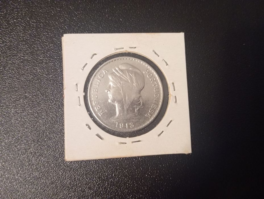 Moeda 50 centavos 1913 Bela+ #113