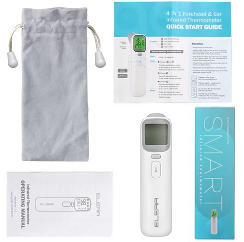 Termómetro infravermelhos digital para Crianças, Adultos e Ambiente