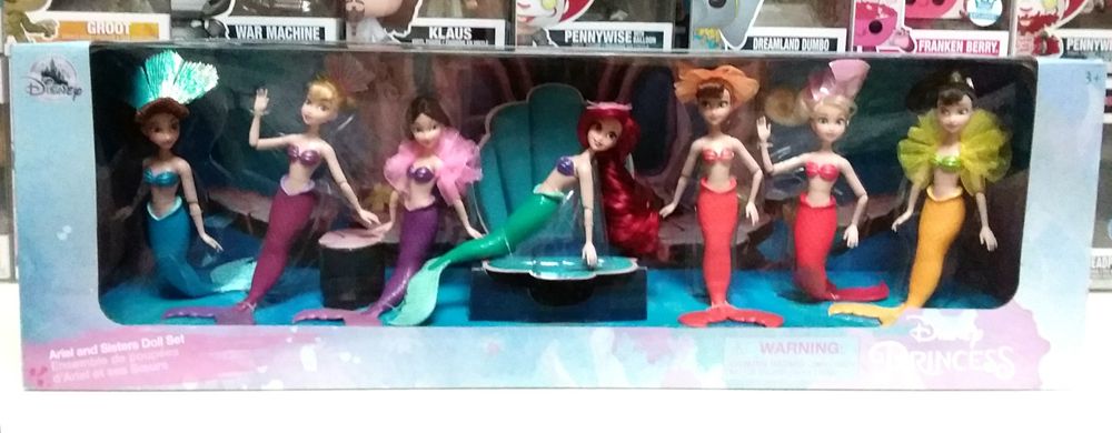 Русалочка Ариель Дисней Disney мини-куклы набор новый