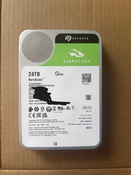 Dysk Seagate BarraCuda 24TB HDD
