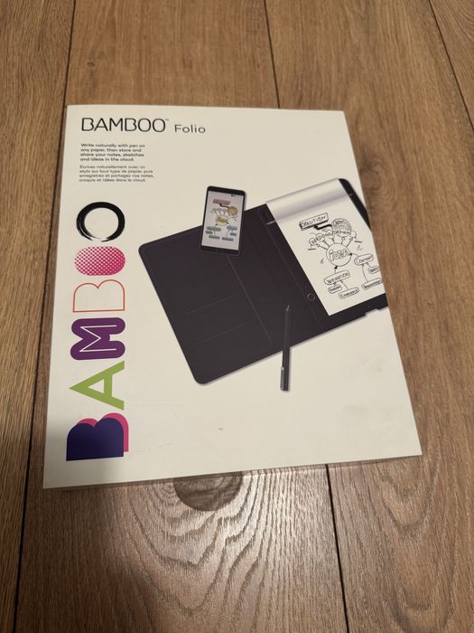Cyfrowy tablet/notatnik Wacom Bamboo Folio A5 - nowy
