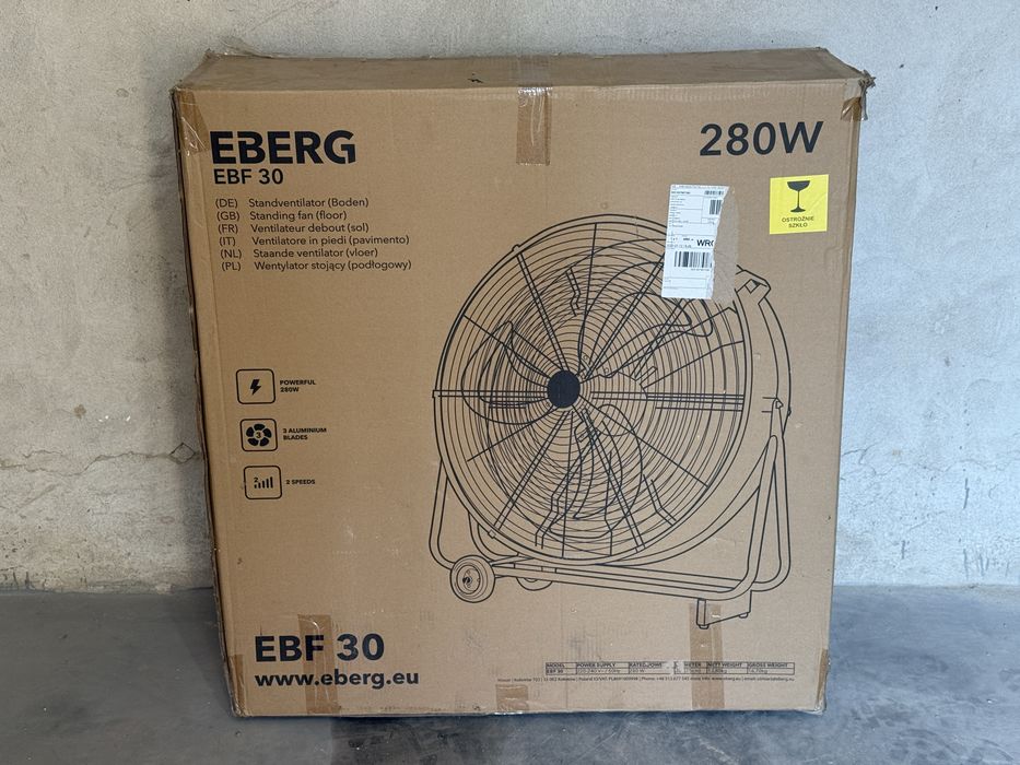 Wentylator Przemysłowy EBERG EBF 30 280W