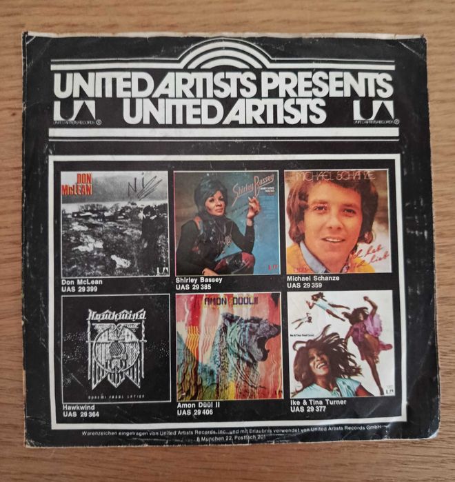 Disco vinil, Ike and Tina Turner - With a little help from my friends