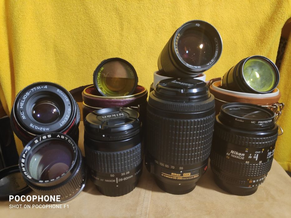 Никон 3000 с МС Гелиос 81 H.