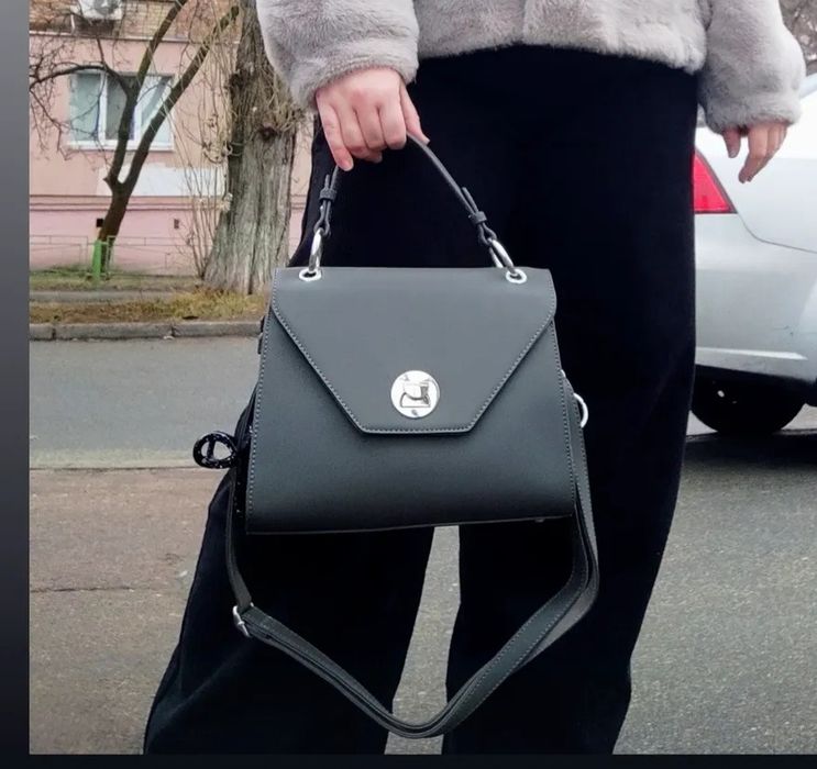 Сумочка сумка сіра