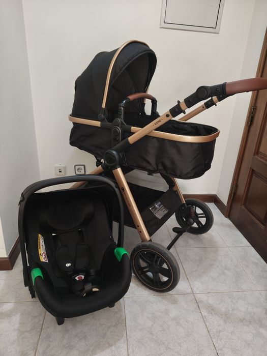 Carrinho bebé 3 em 1 Kinderkraft Esme
