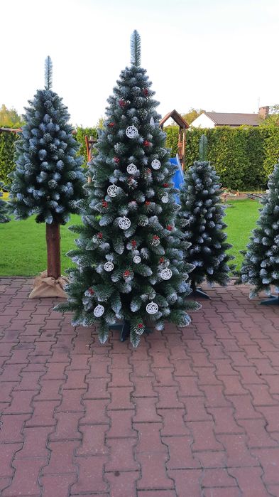 Choinka Sztuczna na Stojaku 220cm - Sosna diamentowa (Producent)