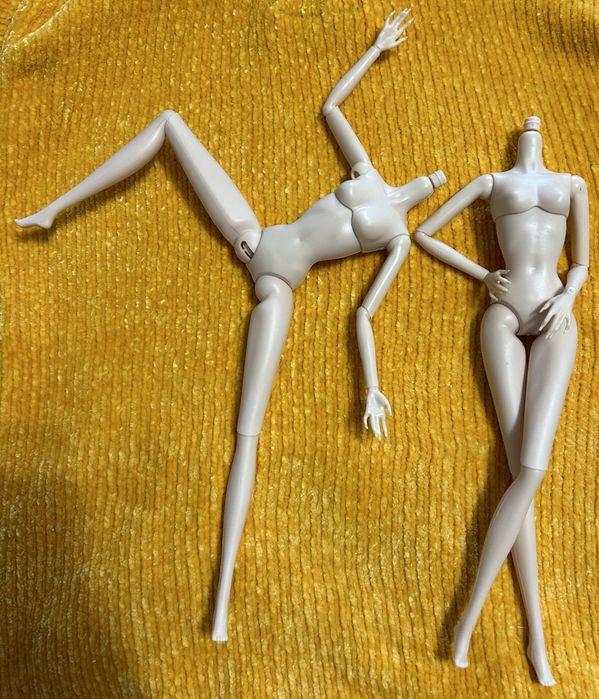 Тіла шарнірні скінтон вампіра для Барбі, ляльок типу Інтегріті, Мізі