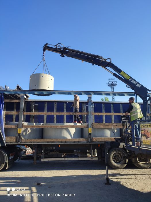 Бетонные кольца, жб кольца, крышки, днища, дренажные кольца