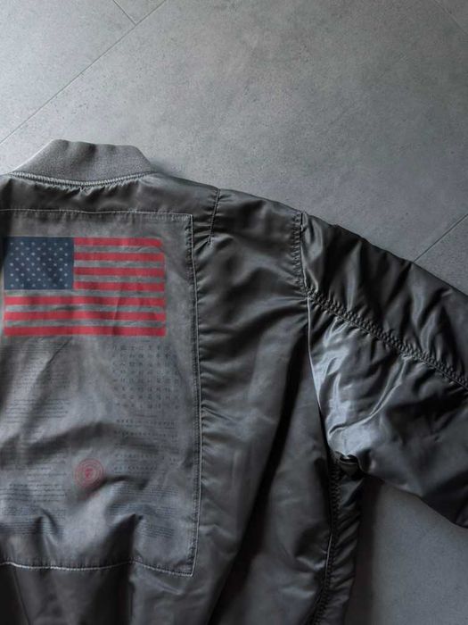 Бомбер Alpha Industries MA-1 Blood Chit Battlewash Garment Dyed Bomber Jacket , L