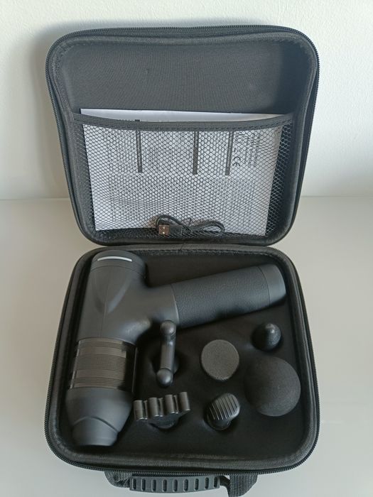 Nowy Masażer Ręczny Pistolet (Massage Gun) – Kompletny Zestaw + Etui